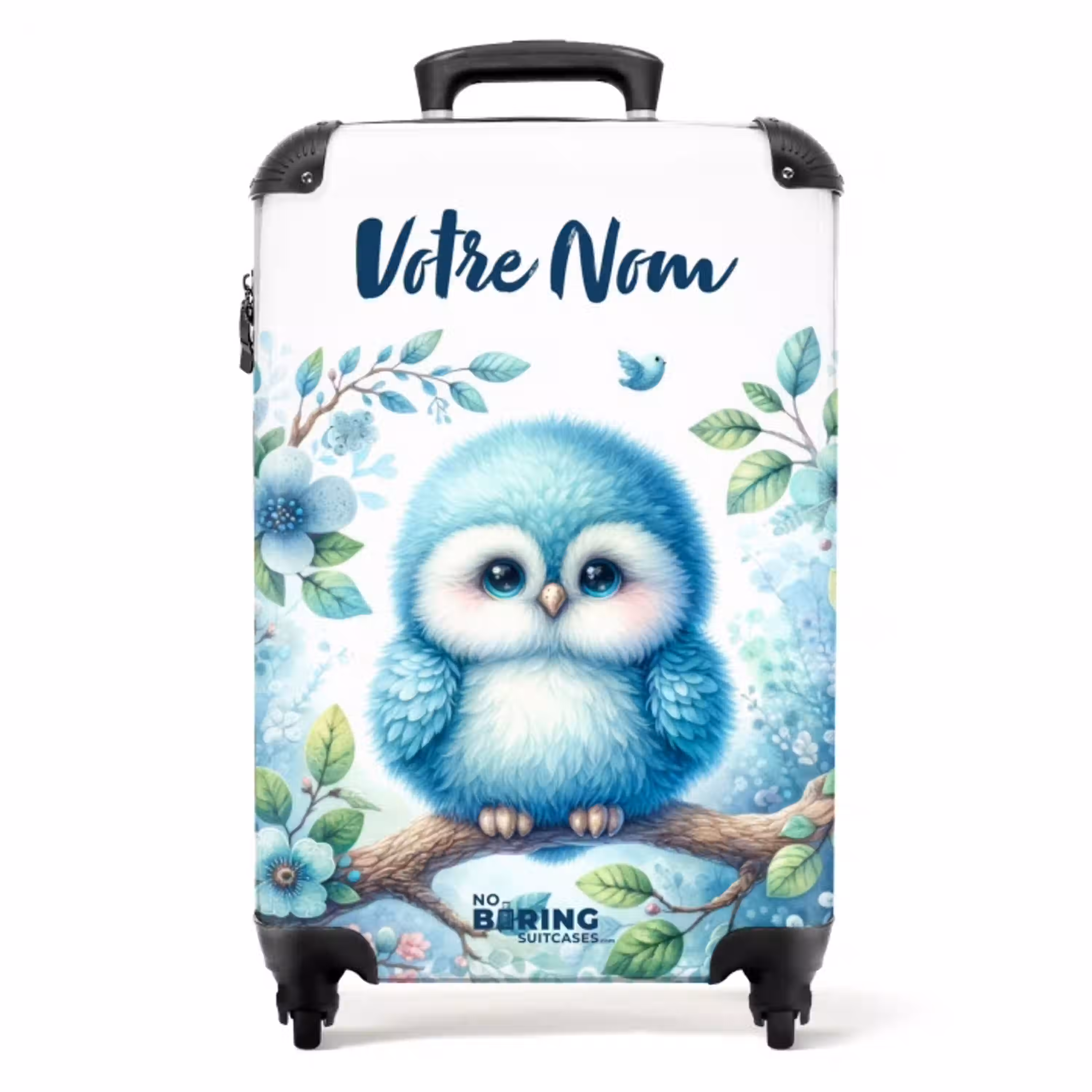 Boudewijn Blauwvacht NBS - Handbagage koffer - Kinderen Unisex middel -productfoto_recht