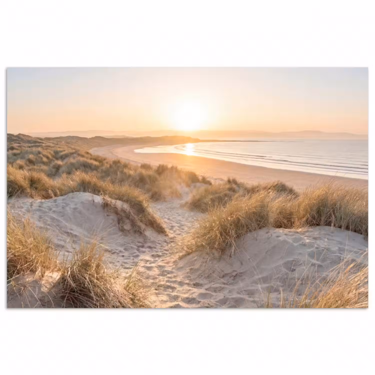 Poster - Dünen - Strand - Meer
