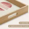 Minimalistisch - Cirkels - Roze Dienblad Rechthoek middel -USP_HandgreepNL