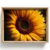 Geel - Zonnebloem - Zomers Dienblad Rechthoek middel -z3d_shopping