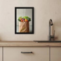 Papieren - Boodschappen - Groente - Kleurrijk KitchenYeah - Keuken - Fotolijst klein -sfeer2