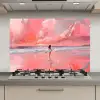 Roze - Surfen - Zee keuken achterwand spatscherm klein -3d_website