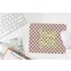 Focus - Vakken - Roze muismat rubber klein -witbureau