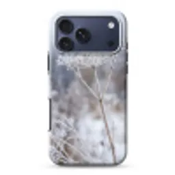 Schermbloem - Rijp - Kristallen - Winter - Delicaat Toughcase MagSafe Apple iPhone 17 Pro Max klein -3d