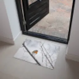Roodborstje - Tak - Sneeuw - Winter - Levendig Deurmat klein -sfeer5