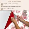 Jungle - Natuur - Rood keuken achterwand spatscherm klein 900 -spatscherm_NL