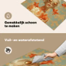 Goudvissen - Oranje - Vrouw - Blond Inductie beschemer met haakjes klein -ky-schoon-nl