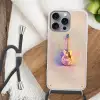 Gitaar - Pastel - Schilderachtig Hoesje iPhone 16 Pro Max met koord klein -sfeer4