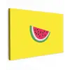 Fruit - Watermeloen - Geel canvas 2cm klein -z3d