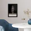 Paard - Modern - Portret fotolijst zwart zonder passe partout klein -sfeer4