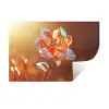 Glazen - Bloem - Zonlicht Muursticker klein -3d