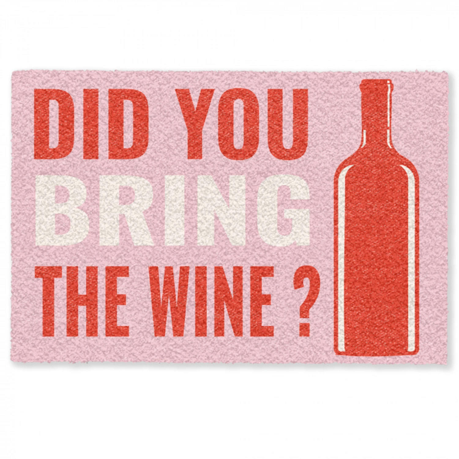 Quote - Roze - Wijn Deurmat klein -zkaufland3d
