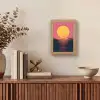 Zon - Geel - Bergen - Water Light Box met kabel (Tafellamp) klein -sfeer2