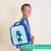 Blije Bronto Kinderrugzak - Blauw middel -sfeer3_NL