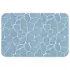 Organisch - Patroon - Blauw Badmat klein 997 -3d