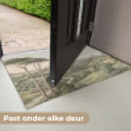 Landschap - Heuvels - Zandpad - Groen Deurmat klein -USP_NL