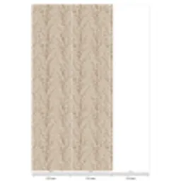 Katoen - Natuur - Taupe Behang Vinyl klein 1060 -USP_banen