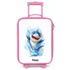 Haai - Tanden - Water Kinderkoffer - Roze klein -zz3dotto