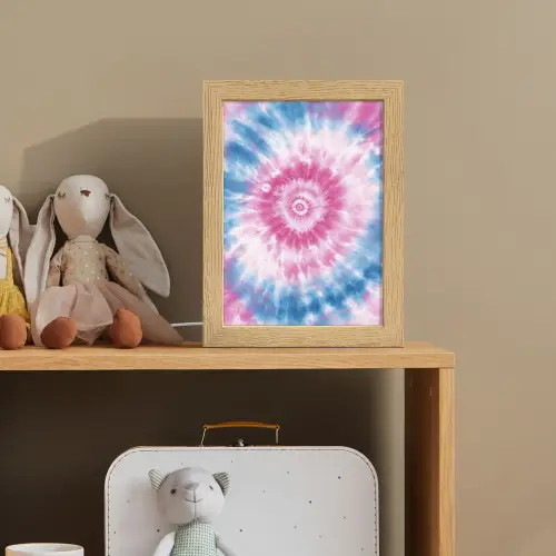 Tie-dye - Roze - Patroon Light Box met kabel klein -sfeer2_kind
