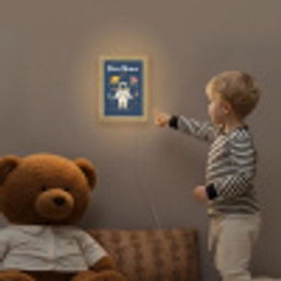Astronaut - Planeten - Raket Light Box met kabel (Kinderlampje) klein -sfeer4a_kind