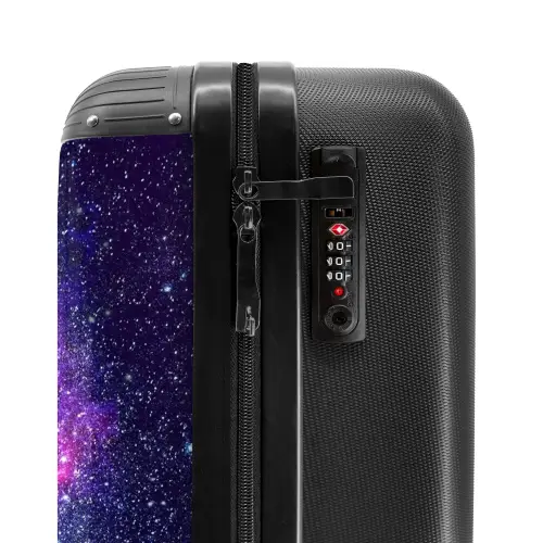 Kosmische kleurexplosie Koffer - NBS - Handbagage middel -slot