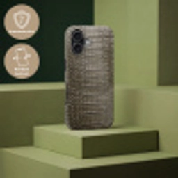 Krokodillenleer - Structuur - Groen Toughcase MagSafe Apple iPhone 17 klein -USP_PrintM_NL