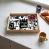 Vormen - Gezocht - Zwart - Abstract Dienblad Rechthoek middel -sfeer2