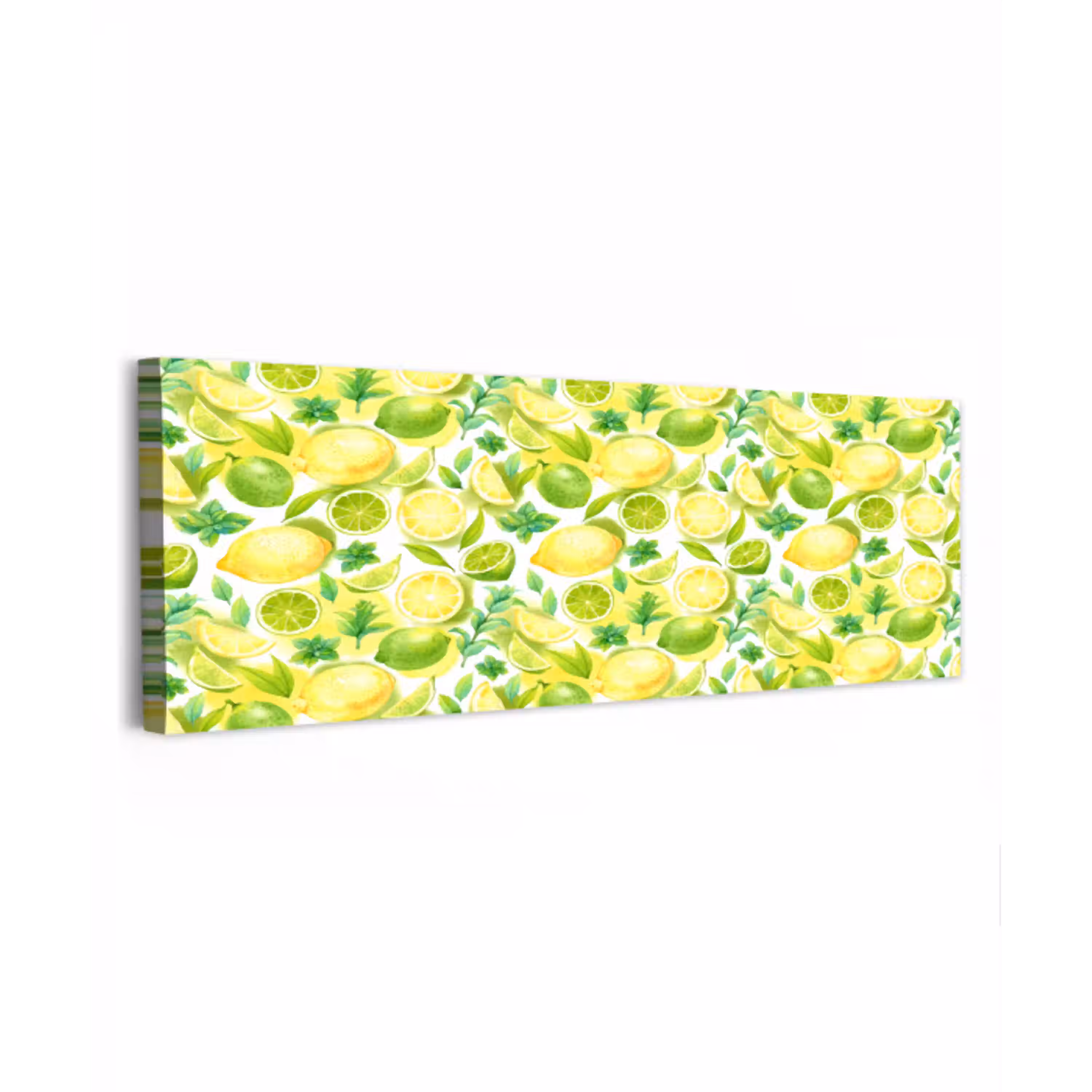 Citroen - Geel - Limoen - Groen canvas 2cm klein 828 -z3d