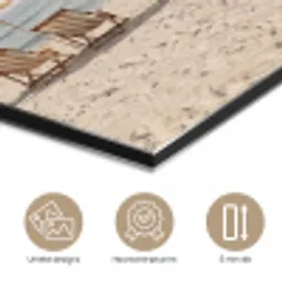 Strand - Stoelen - Parasol aluminium wit klein -closeup_NL