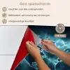 Wereldkaart - Bliksem - Blauw keuken achterwand spatscherm klein -spatscherm_NL