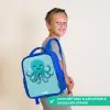 Octopus - Water - Blauw Kinderrugzak - Blauw middel -sfeer3_UK