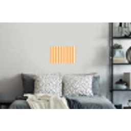 Strepen - Patroon - Oranje Muursticker klein 286 -slaapkamer
