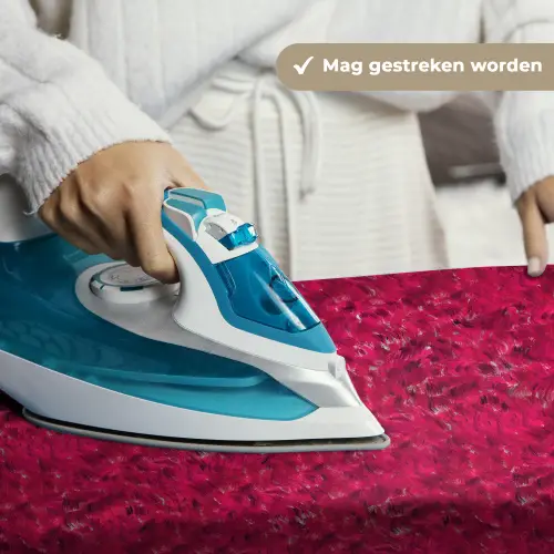 Vloeiend - Verf - Texturen - Rood Wandkleed katoen klein 269 -sfeer9