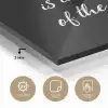 Spreuken - Koken - Thuis - The kitchen is the heart of the home - Quotes plexiglas 5mm klein -sfeer2