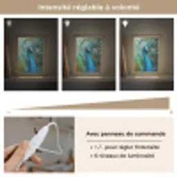Pauw - Veren - Blauw Light Box met kabel (Kinderlampje) klein -USP_dimbaarFR