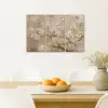 Beige - Bloesem - Modern Canvas - Meerluiken 3 luik klein -sfeer4