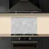 Grijs - Marmer - Mat keuken achterwand spatscherm klein 900 -sfeer1