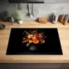 Herfst - Boeket - Oranje Inductie beschermer vinyl 3mm klein -sfeer5