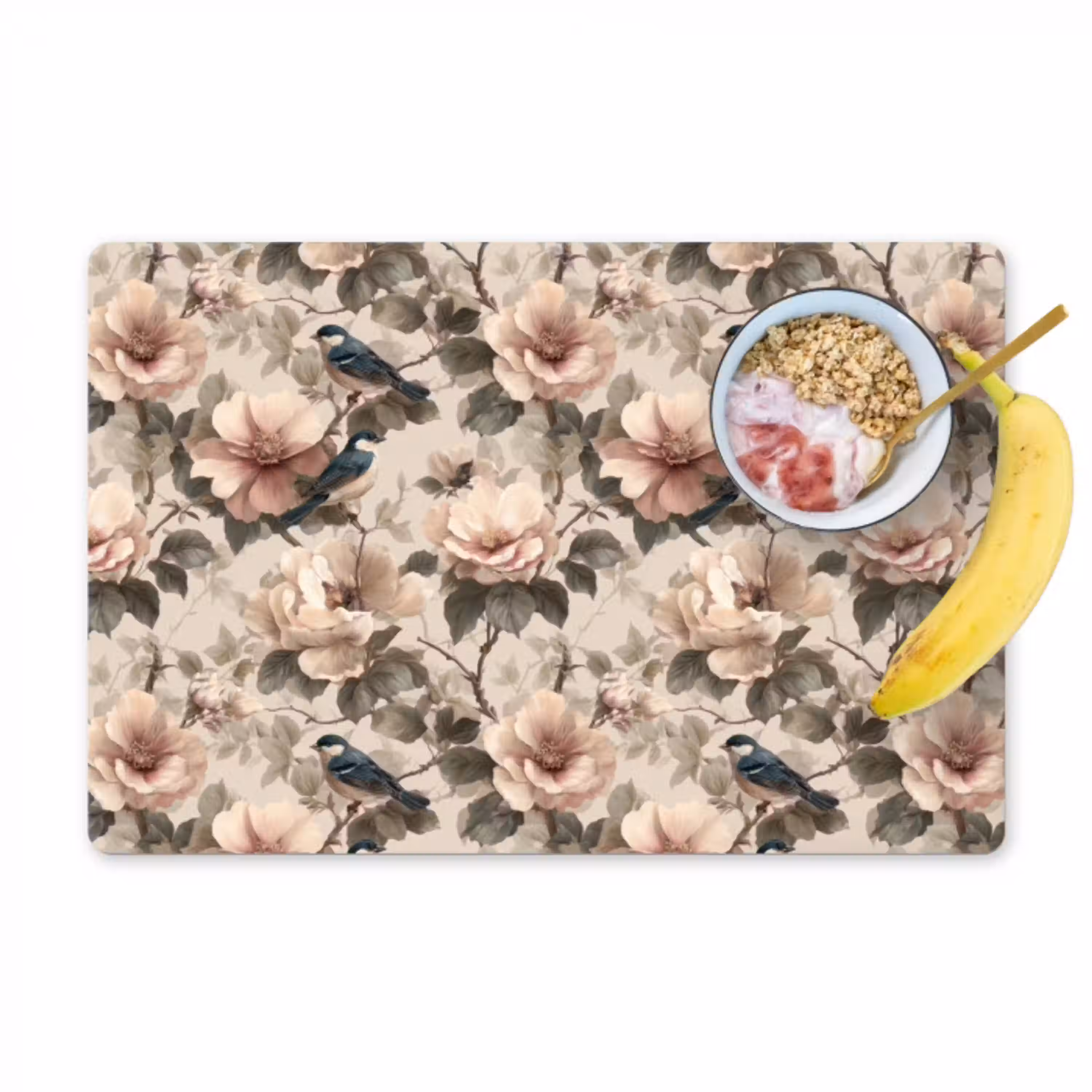 Klassiek - Vogels - Kleurrijk Placemat vinyl groot 368 -zzzproduct_Kitchenyeah-website
