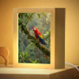 Ara - Jungle - Rood Light Box met kabel (Kinderlampje) klein -zzzz_3d_website