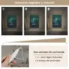 Voetballer - Trap - Blauw - Digitaal Light Box met kabel (Kinderlampje) klein -USP_dimbaarFR