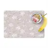 Bloemen - Getekend - Lavendel Placemat vinyl groot 368 -zzzproduct_Kitchenyeah-website