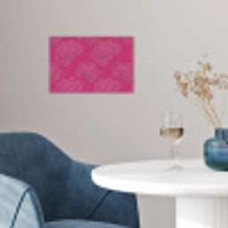 Pioenrozen - Energiek - Roze poster papier klein 62 -sfeer3