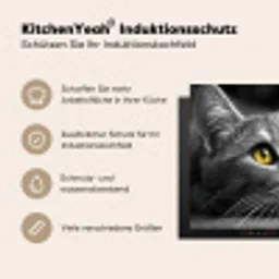 Blik van Goud Inductie beschermer vinyl 3mm middel -tsfeer2_DE