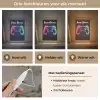 Neon - Controller - Verfspatten - Game Light Box met kabel (Kinderlampje) klein -USP_lichtkleurNL