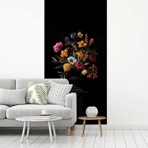 Sierlijk - Boeket - Bladeren fotobehang vinyl groot -woonkamer