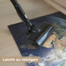 Aarde - Ruimte - Blauw - Groen Deurmat klein -reinigen_DE