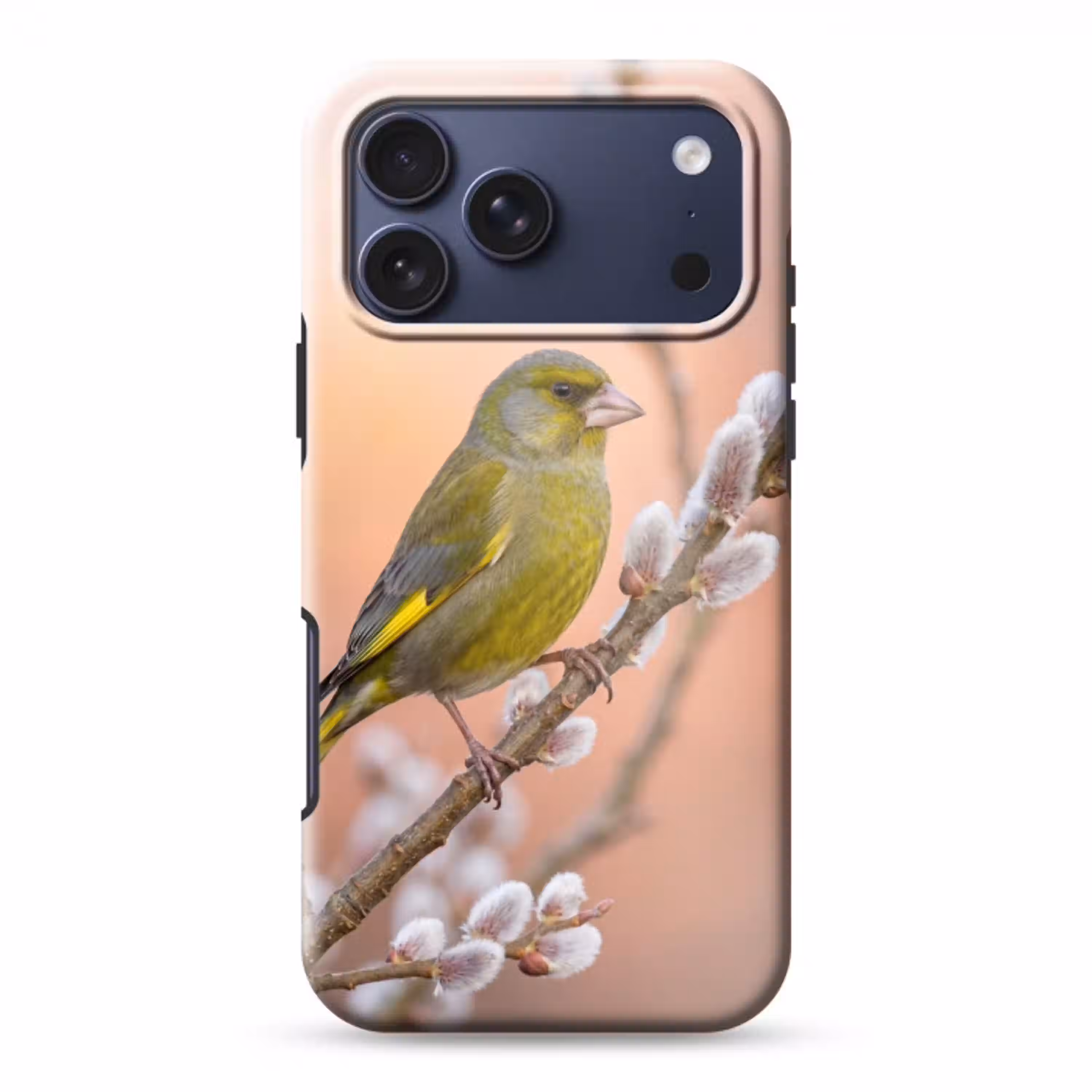 Groenling - Katjes - Lente - Natuur - Zacht Toughcase MagSafe Apple iPhone 17 Pro Max klein -3d