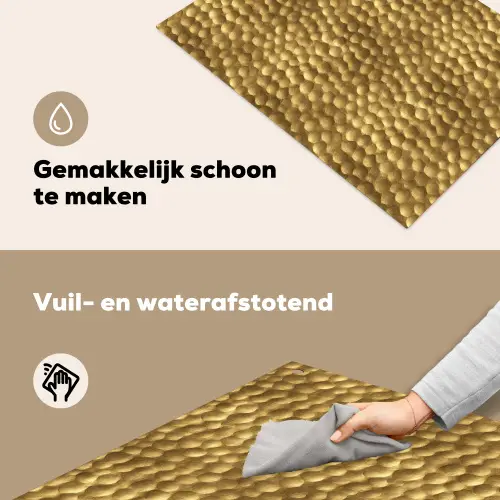Metaal - Dynamisch - Goud Inductie beschemer met haakjes klein 777 -ky-schoon-nl