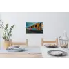 Graffiti - Trein - Street art - Verlaten Muursticker klein -eettafel